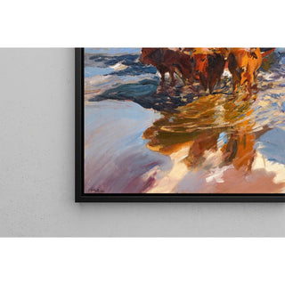 Reproduction Le retour de la pêche, plage de Valence - Joaquín Sorolla