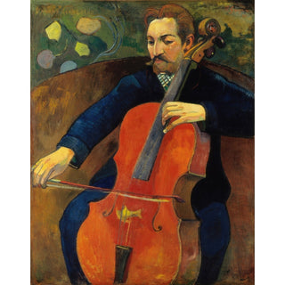 Reproduction Le violoncelliste Schneklud - Paul Gauguin
