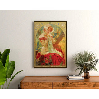 Reproduction Lefèvre-Utile - Sarah Bernhardt 1903 - Alphonse Mucha