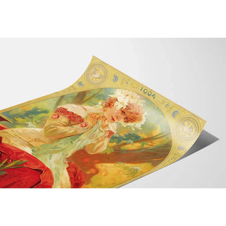 Reproduction Lefèvre-Utile - Sarah Bernhardt 1903 - Alphonse Mucha