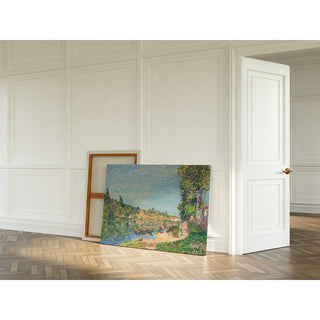 Reproduction Les Coteaux de La Celle, Après Saint-Mammès - Alfred Sisley