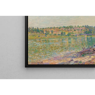 Reproduction Les Coteaux de La Celle-sous-Moret, Vus de Saint-Mammès - Alfred Sisley