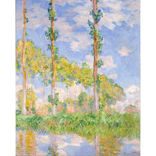 Reproduction Les Trois Arbres, Été - Claude Monet
