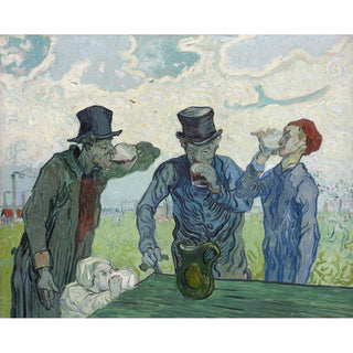 Reproduction Les buveurs - Vincent van Gogh