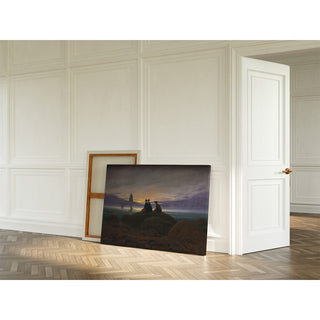 Reproduction Lever de lune sur la mer - Caspar David Friedrich