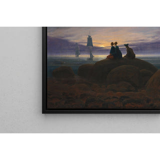 Reproduction Lever de lune sur la mer - Caspar David Friedrich