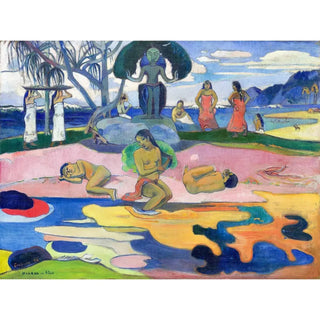 Reproduction Mahana no atua jour de dieu de Paul Gauguin