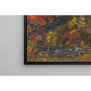 Reproduction Man on the River Bank - Arnold Peter Weisz-Kubínčan