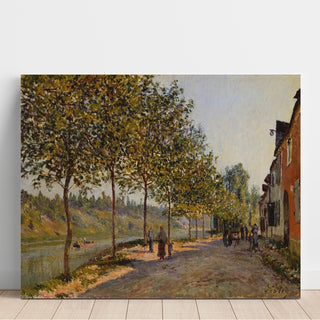 Reproduction Matinée de juin à Saint-Mammès - Alfred Sisley