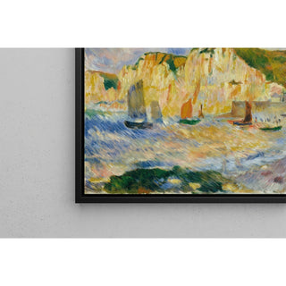 Reproduction Mer et falaises - Pierre-Auguste Renoir