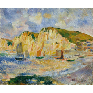 Reproduction Mer et falaises - Pierre-Auguste Renoir
