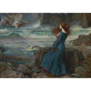 Reproduction Miranda - La Tempête - John William Waterhouse