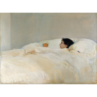 Reproduction Mother - Joaquín Sorolla