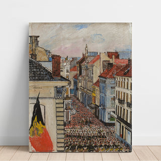 Reproduction Musique à Vlaanderenstraat - James Ensor