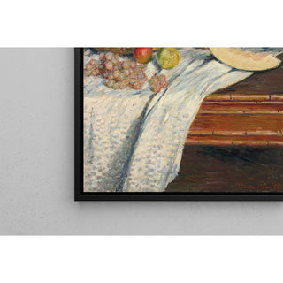 Reproduction Nature morte au melon d'Espagne - Claude Monet