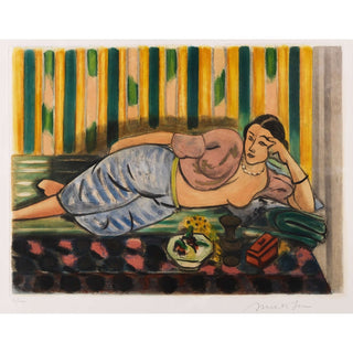 Reproduction Odalisque au Coffret Rouge - Henri Matisse