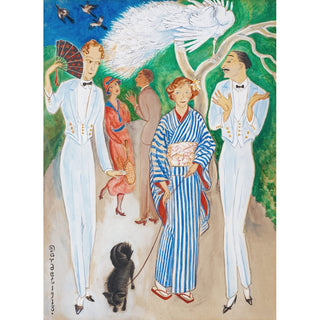 Reproduction Paons - Nils Dardel