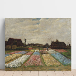 Reproduction Parterres de fleurs en Hollande - Vincent van Gogh