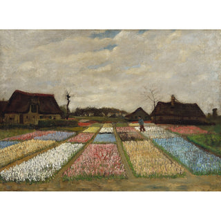 Reproduction Parterres de fleurs en Hollande - Vincent van Gogh