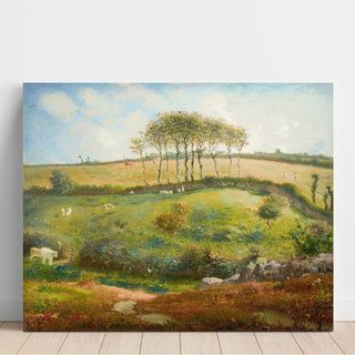 Reproduction Pâturage près de Cherbourg Normandie - Jean-François Millet