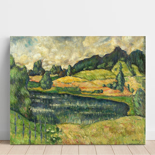 Reproduction Paysage d'Estonie - Konrad Mägi
