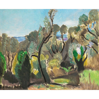 Reproduction Paysage du Mont-Boron - Henri Matisse