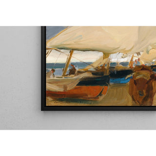 Reproduction Plage de Valence - Joaquín Sorolla