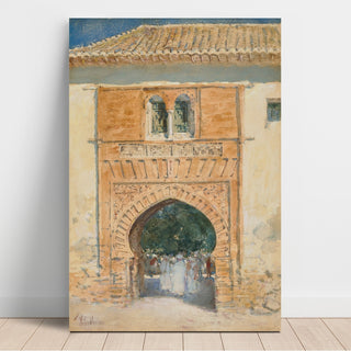 Reproduction Porte de l'Alhambra - Childe Hassam