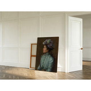 Reproduction Portrait d'Elisabeth Sophia Maria Betsy Cavalini - Piet Mondrian