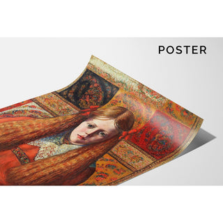 Reproduction Portrait d'une jeune fille norvégienne - Konrad Mägi