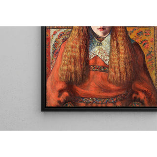 Reproduction Portrait d'une jeune fille norvégienne - Konrad Mägi
