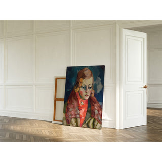 Reproduction Portrait de femme - Konrad Mägi