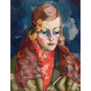 Reproduction Portrait de femme - Konrad Mägi