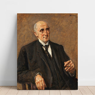 Reproduction Portrait du fabricant de textile Carl Lewin - Max Liebermann