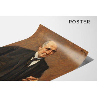 Reproduction Portrait du fabricant de textile Carl Lewin - Max Liebermann