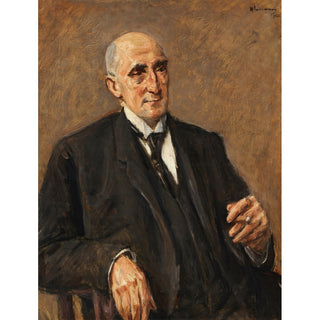 Reproduction Portrait du fabricant de textile Carl Lewin - Max Liebermann