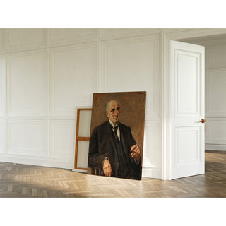 Reproduction Portrait du fabricant de textile Carl Lewin - Max Liebermann