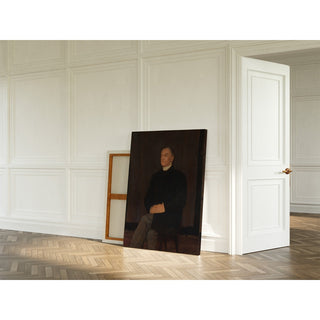 Reproduction Portret van Augustinus Gerardus Hubertus van Rijckevorsel - Fernand Khnopff
