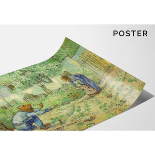 Reproduction Premiers pas, d'après Millet - Vincent Van Gogh