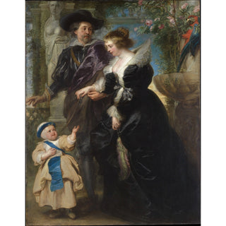 Reproduction Rubens, sa femme Helena Fourment et leur fils Frans - Peter Paul Rubens