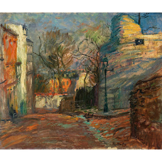 Reproduction Rue à Montmartre - Raoul Dufy
