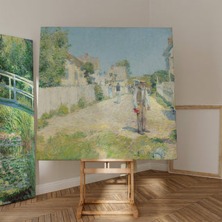 Reproduction Rue de Gloucester - Childe Hassam
