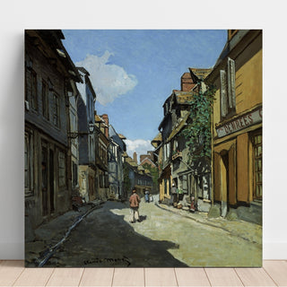 Reproduction Rue de la Bavole, Honfleur - Claude Monet