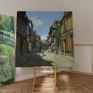 Reproduction Rue de la Bavole, Honfleur - Claude Monet