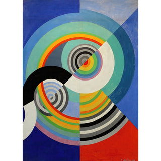 Reproduction Rythme n°3 - Robert Delaunay