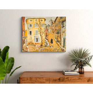 Reproduction Scène de rue dans une ville provinciale - Boris Grigoriev