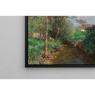 Reproduction Sonnige Bachlandschaft - Alfred Zoff