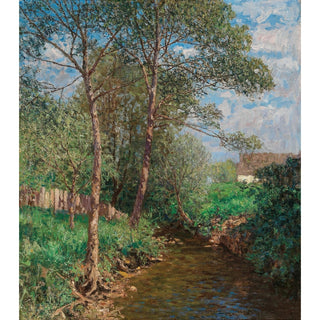 Reproduction Sonnige Bachlandschaft - Alfred Zoff