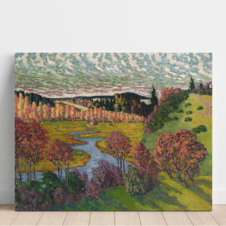 Reproduction Sügismaastik - Konrad Mägi