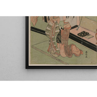 Reproduction Trèfle des buissons - Suzuki Harunobu